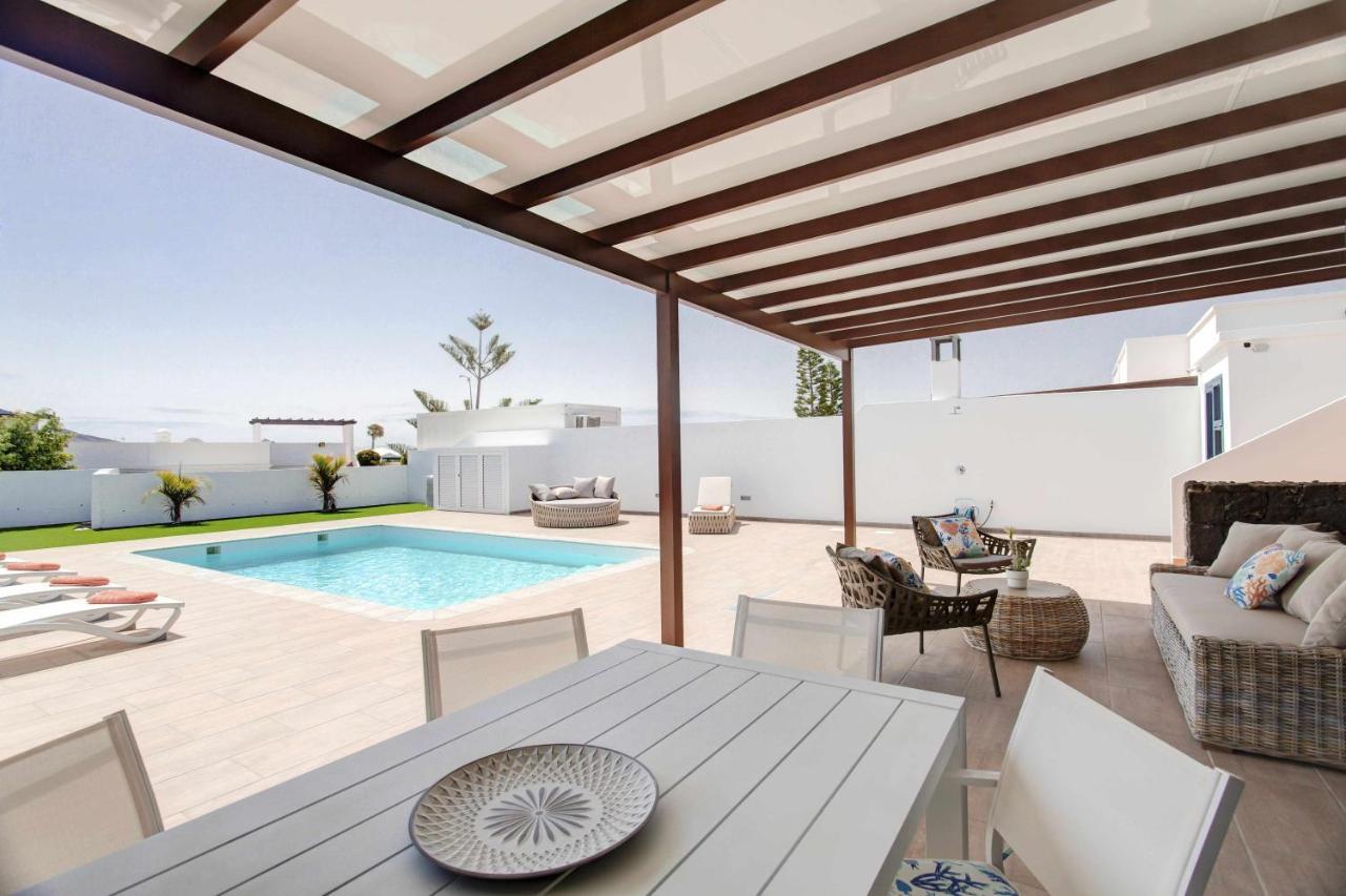 Homu Aura Fantastica Villa Con Piscina Privada Playa Blanca  Exterior foto